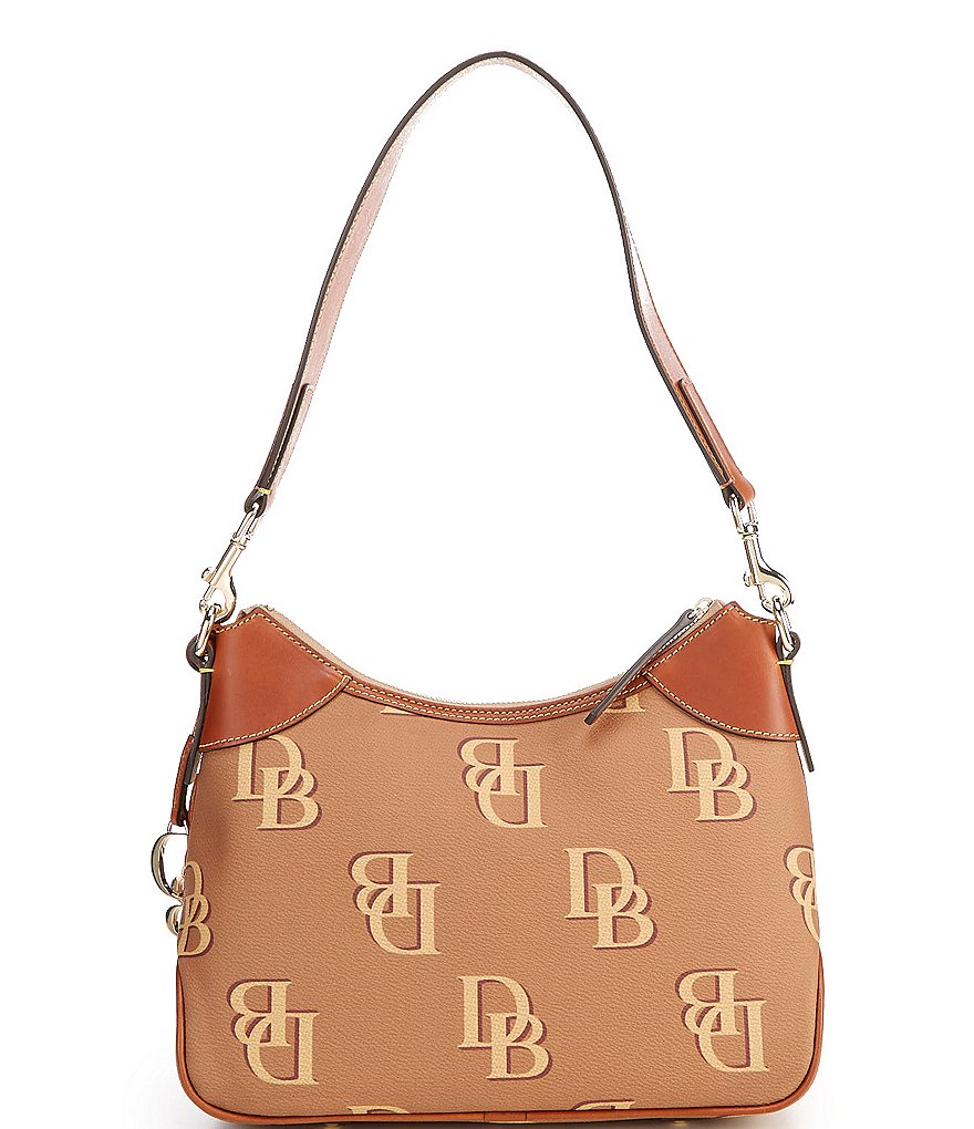 Dooney & Bourke Signature Monogrammed Collection Hobo Bag