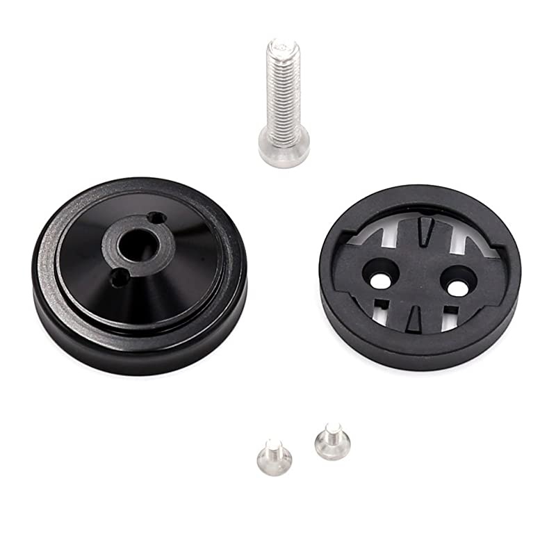 Bicycle Stem Headset Top Cap Mount for Wahoo Mini Wahoo Elemnt Elemnt BoltElemnt Roam GPS Bike Computer CNC Aluminum Alloy