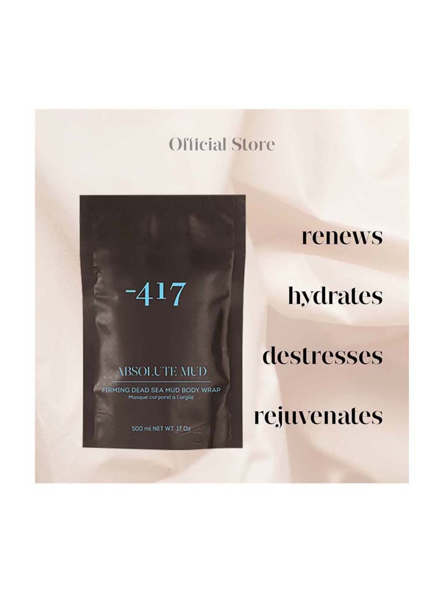 Minus 417 Absolute Mud Firming Dead Sea Mud Body Wrap 500 ml