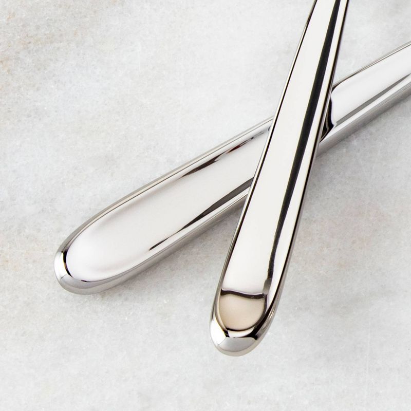 41pc Stainless Steel Zehira Frost Silverware Set - Cambridge Silversmiths