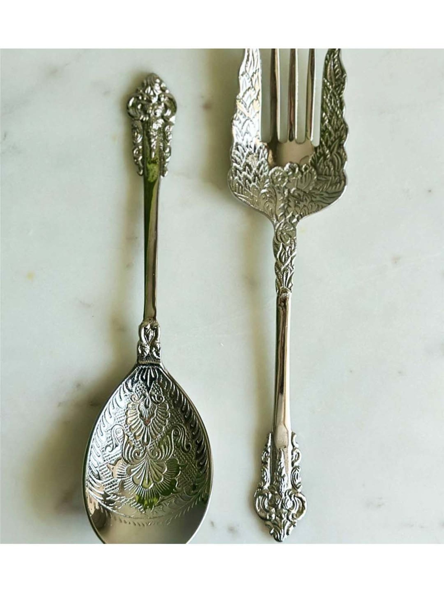 Mason Home Celestial Silver Salad Server
