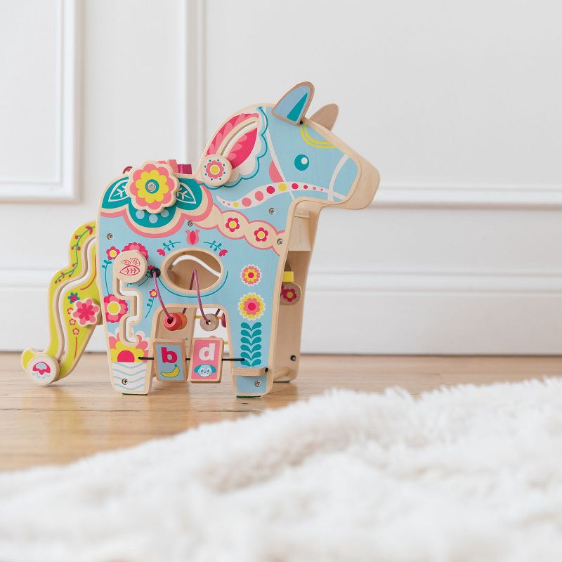 Manhattan Toy Playful Pony Wooden Preschool Activity Center