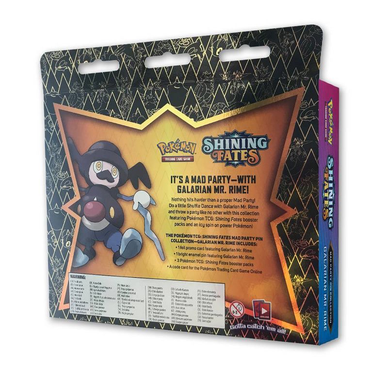 Pokémon Trading Card Game: Shining Fates Pin Collection – Galarian Mr. Rime