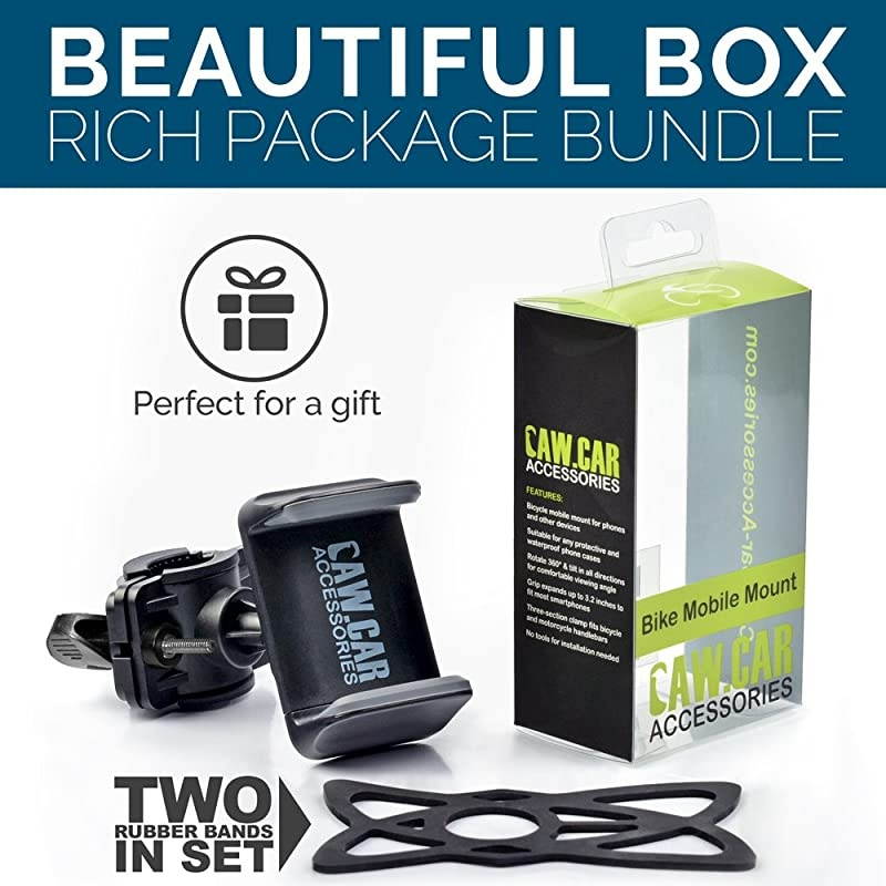 Bike Motorcycle Phone Mount for Any Smartphone iPhone 12 Pro Xr SE Max S20 Unbreakable Handlebar Cell Phone Holder for Bike Bicycle