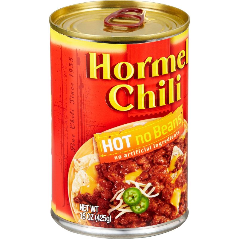 Hormel Hot No Beans Chili 15oz