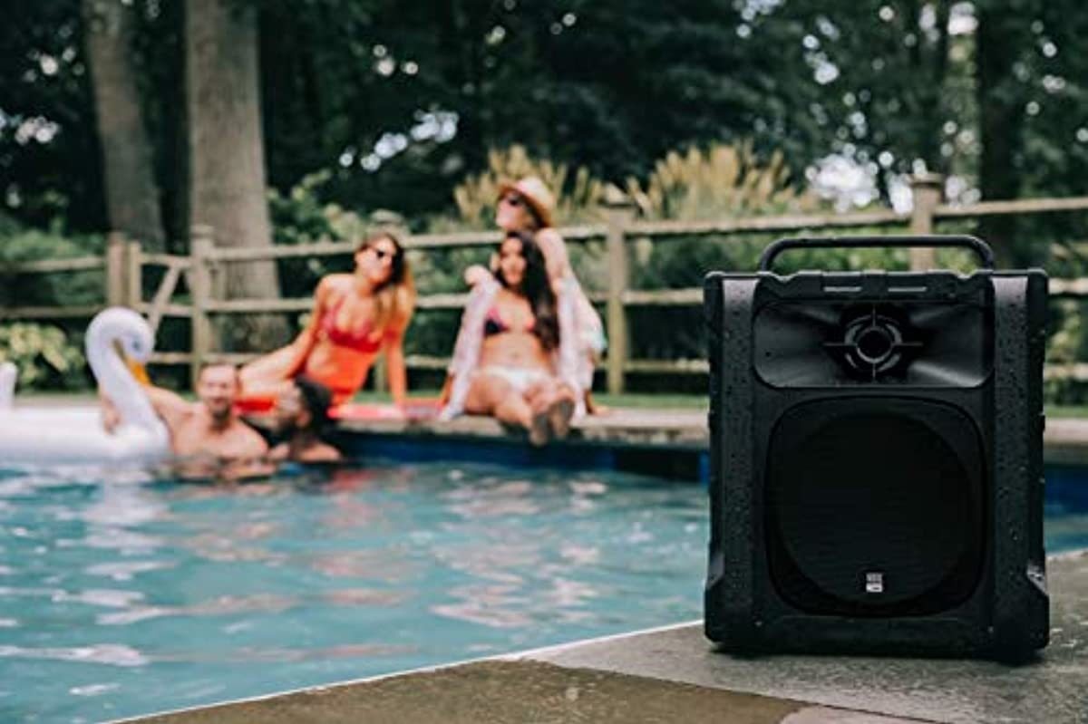 Altec Lansing IMT804N Sonic Boom 2 - Ultimate Waterproof Bluetooth Speaker, IP67 Outdoor Bluetooth Speaker Shockproof, 50 Ft Wireless Range, 20 Hours Battery Life