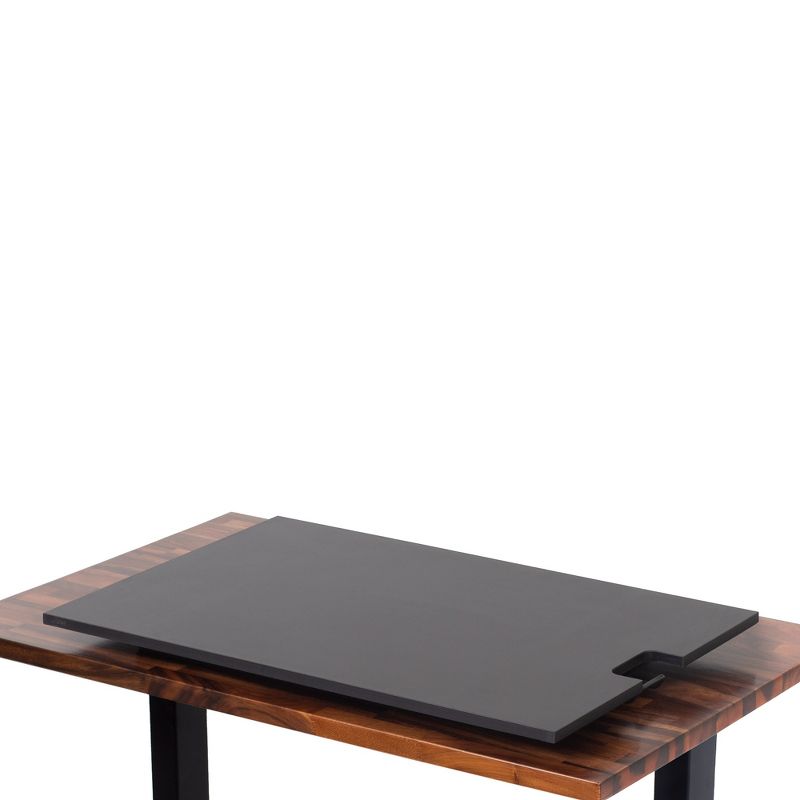 X-Elite Pro 36" Standing Desk Converter with Pneumatic Height Adjustment - Black - Stand Steady