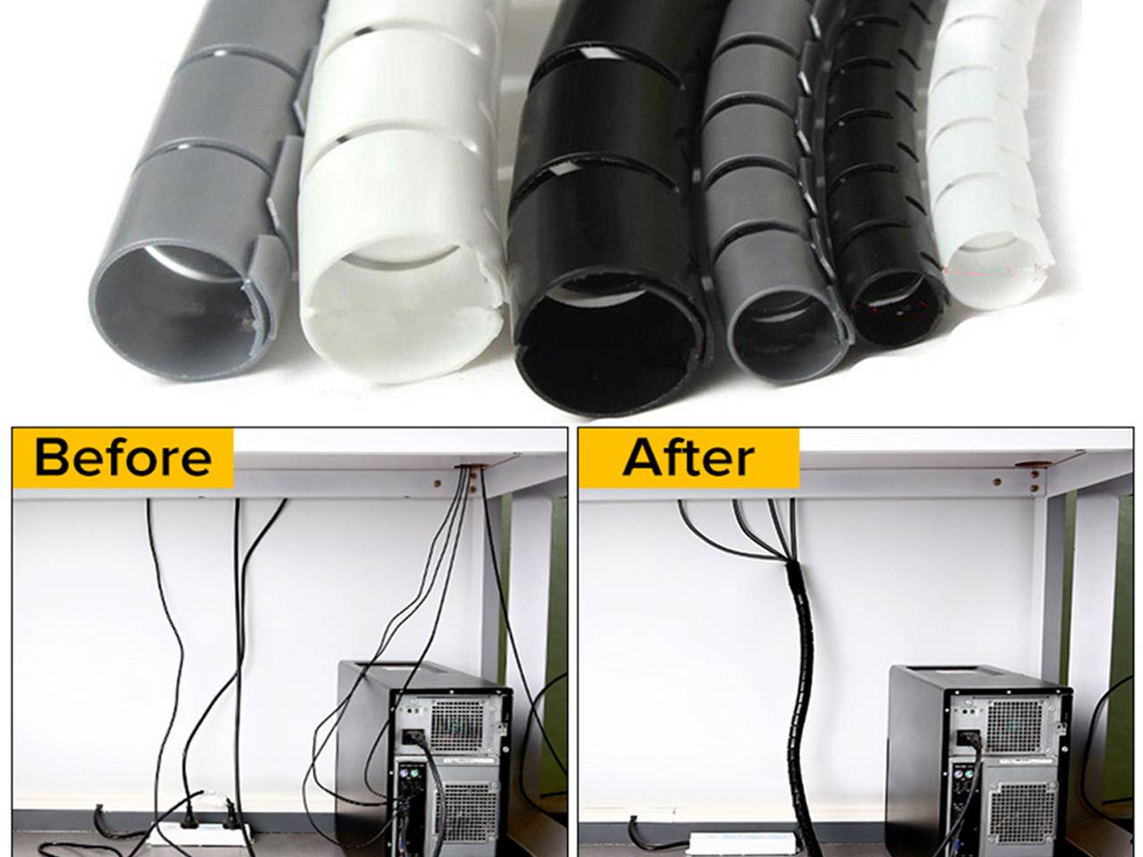 RAIDMAX Cable Comb For 3 to 3.4mm(0.11-0.13inch) Cables Translucent