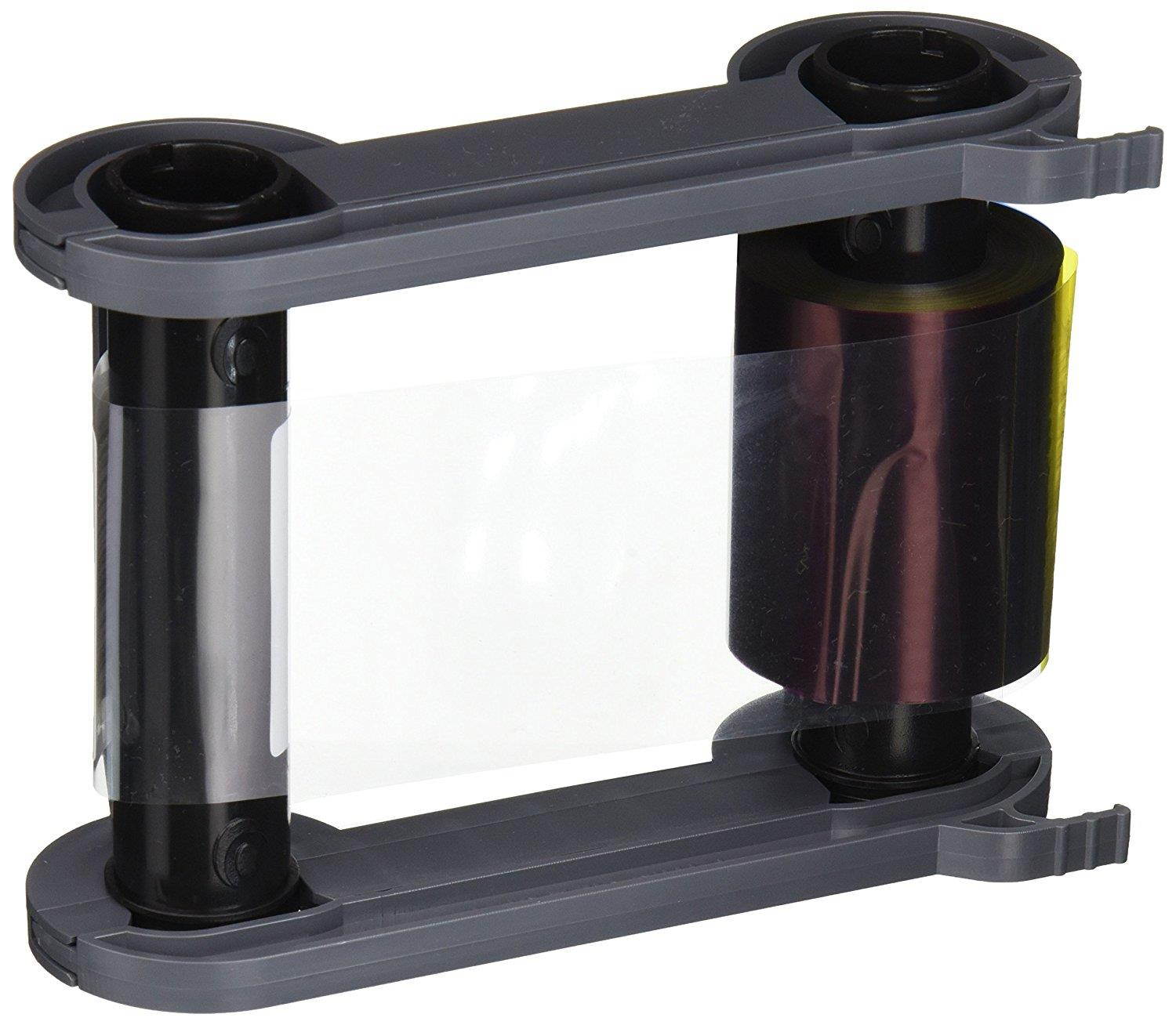 Evolis R5F008AAA Consumables, YMCKO Color Ribbon, Primacy Compatible, 300 Prints, 1 Roll