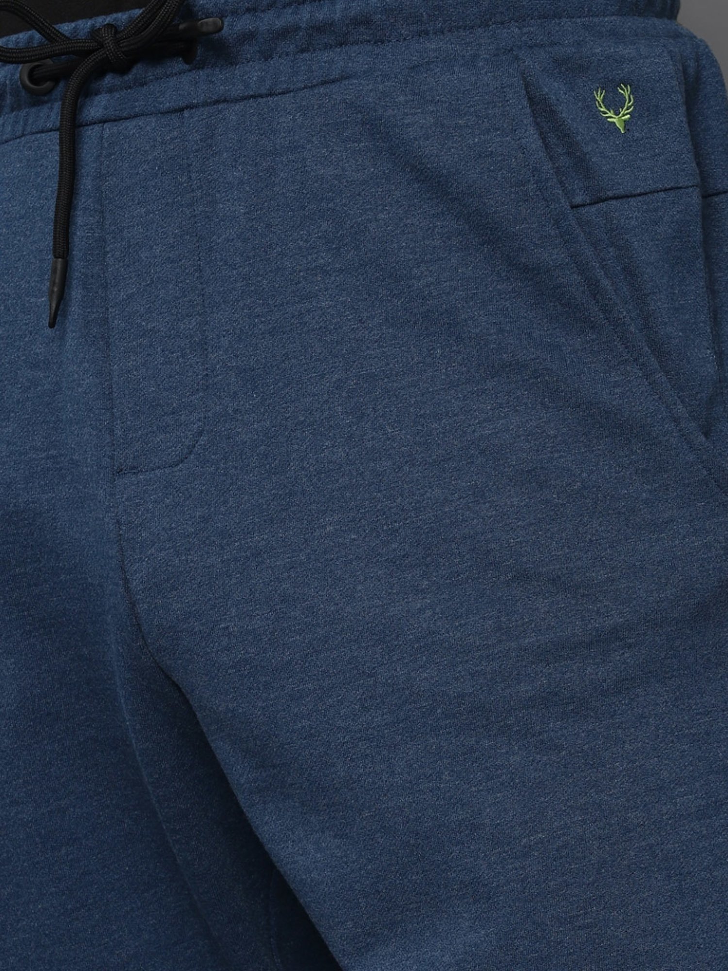 Tribe by Allen Solly Navy Blue Regular Fit Joggers