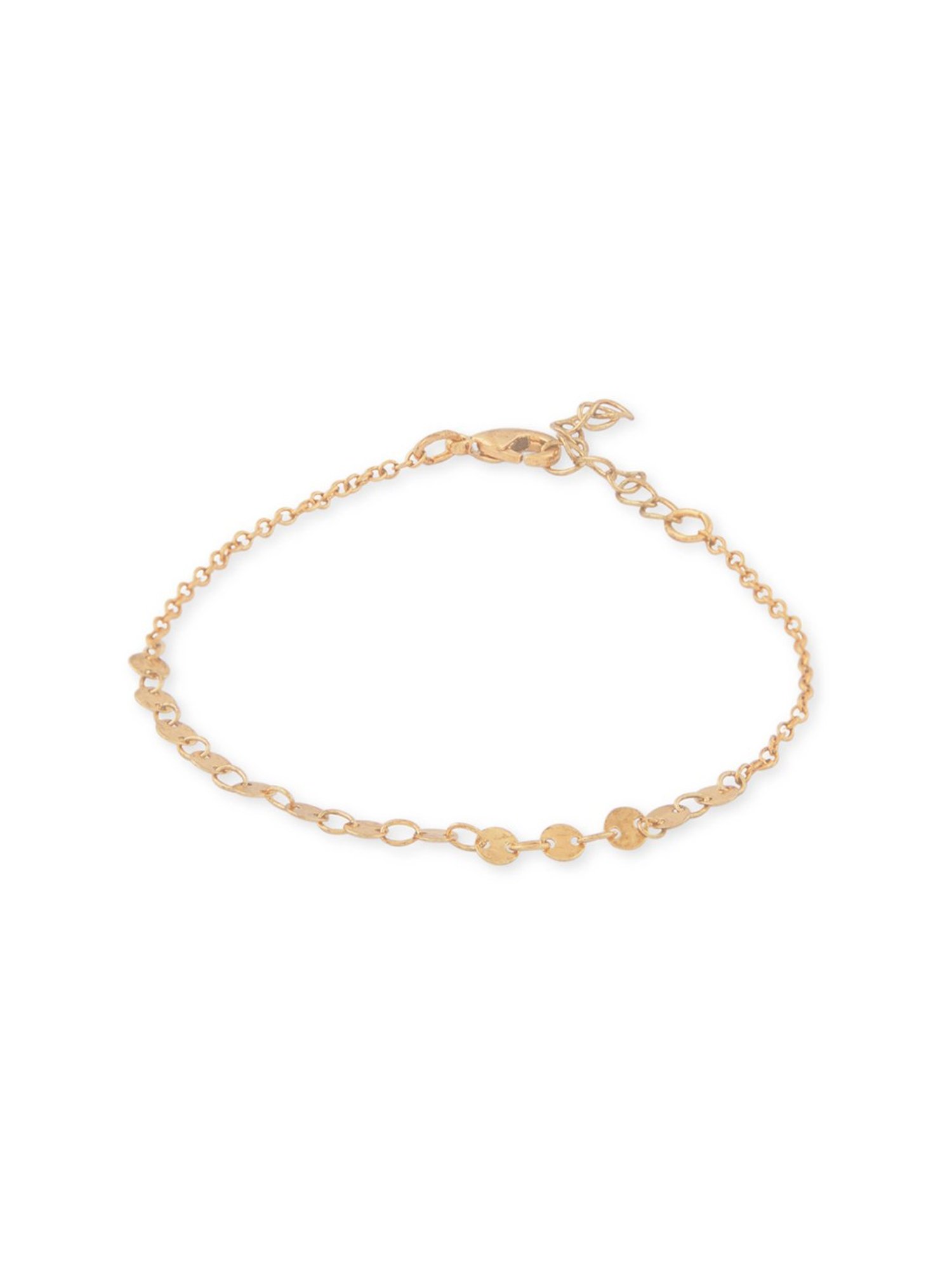 Zaveri Pearls Set Of 4 Gold & Rose Gold Contemporary Bracelets-ZPFK10543