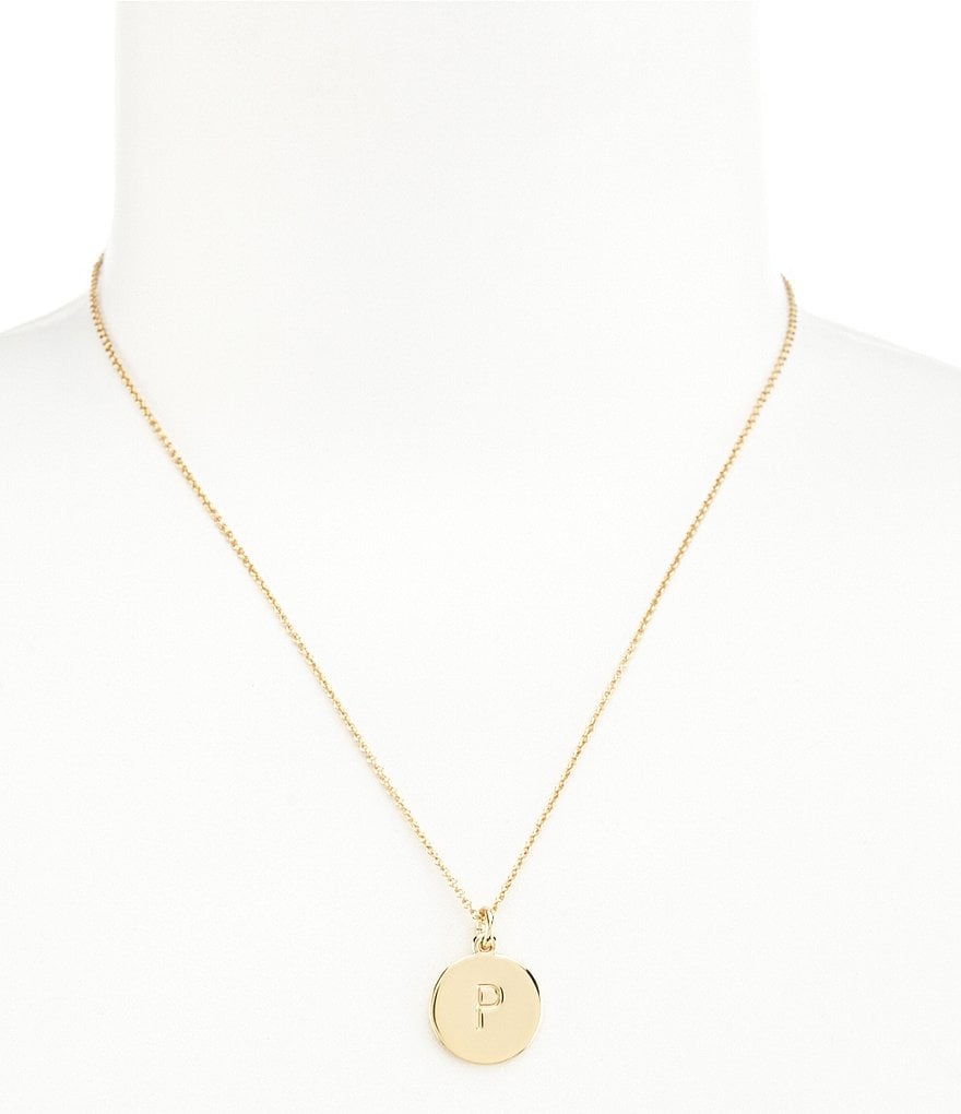 kate spade new york #double;One In A Million#double; Initial Necklace
