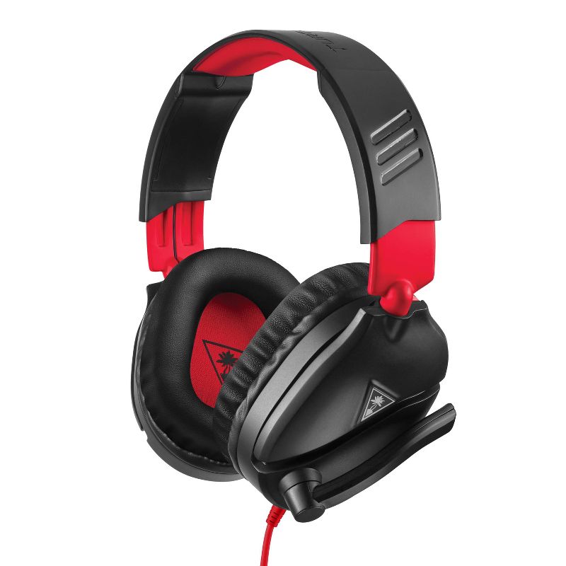 Turtle Beach Recon 70 Wired Gaming Headset for Nintendo Switch/Xbox One/Series X|S/PlayStation 4/5 - Red/Black