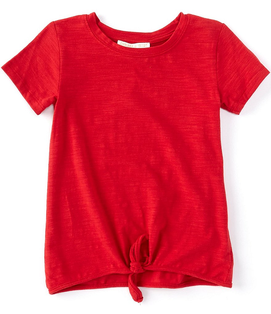 Chelsea & Violet Little Girls 2T-6X Tie Front Tee