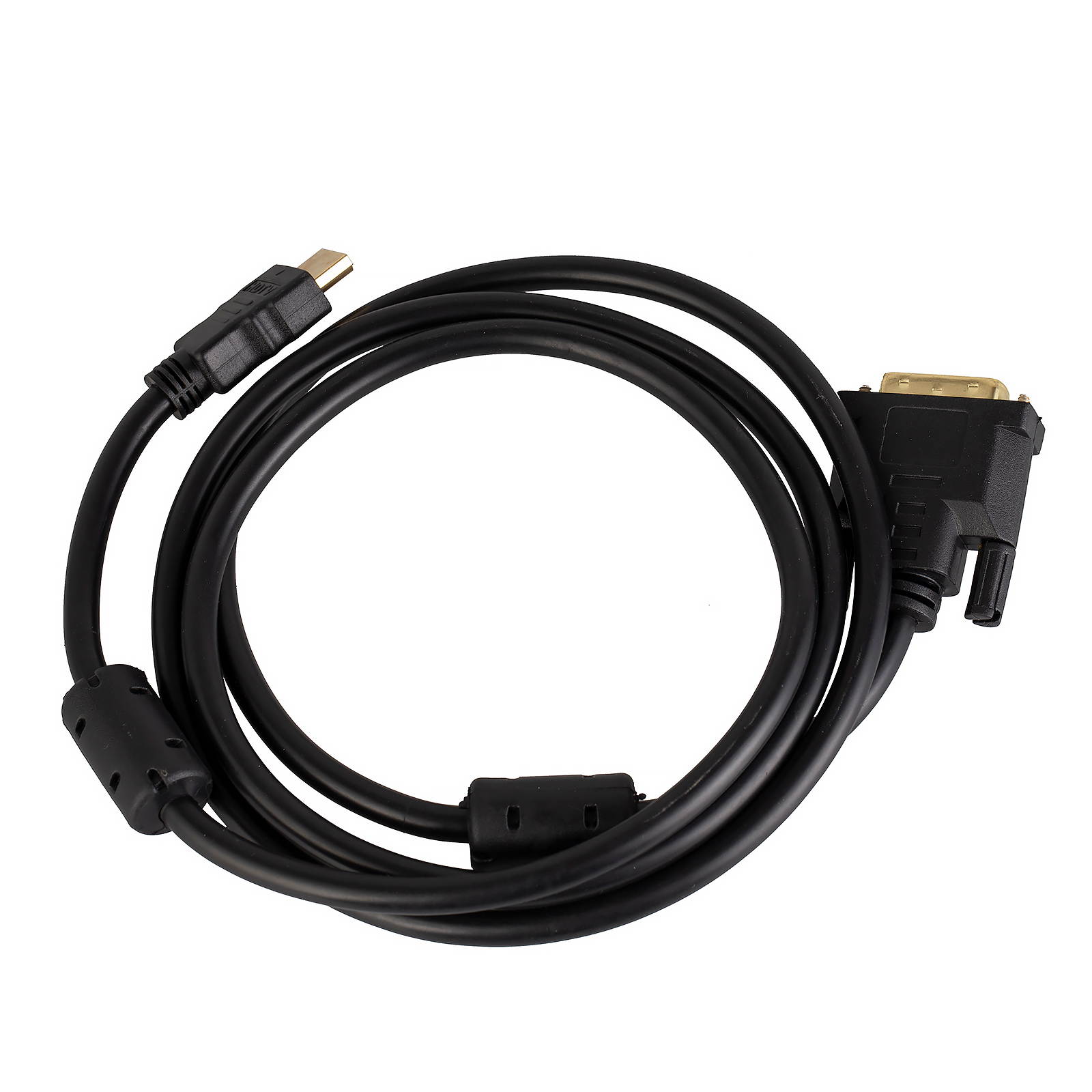 HDMI to DVI D 16ft Cable Bi-directional Gold Connector Cord