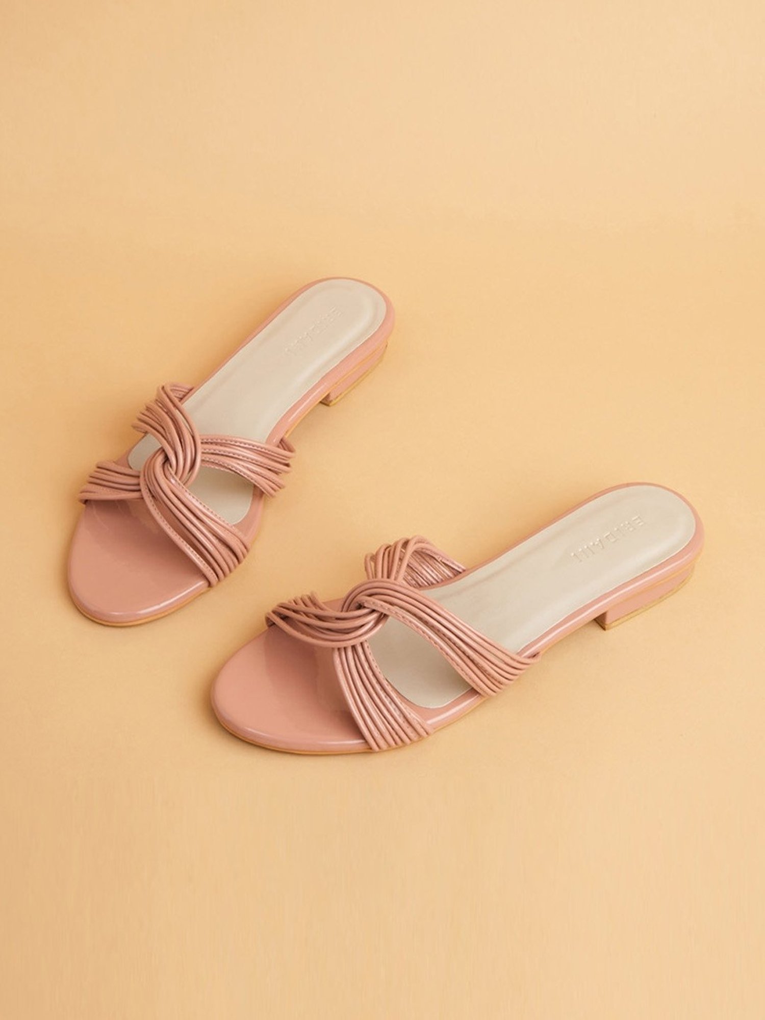 Eridani Women's Paige Pink Casual Sandals