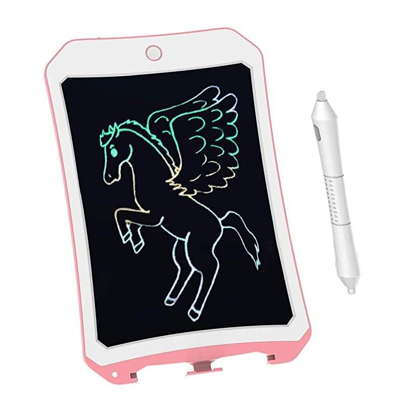 Upgraded Screen 85 Inch Electronic Writing Board Doodle BoardBest Gifts for Kids Adults Pink Whitecs