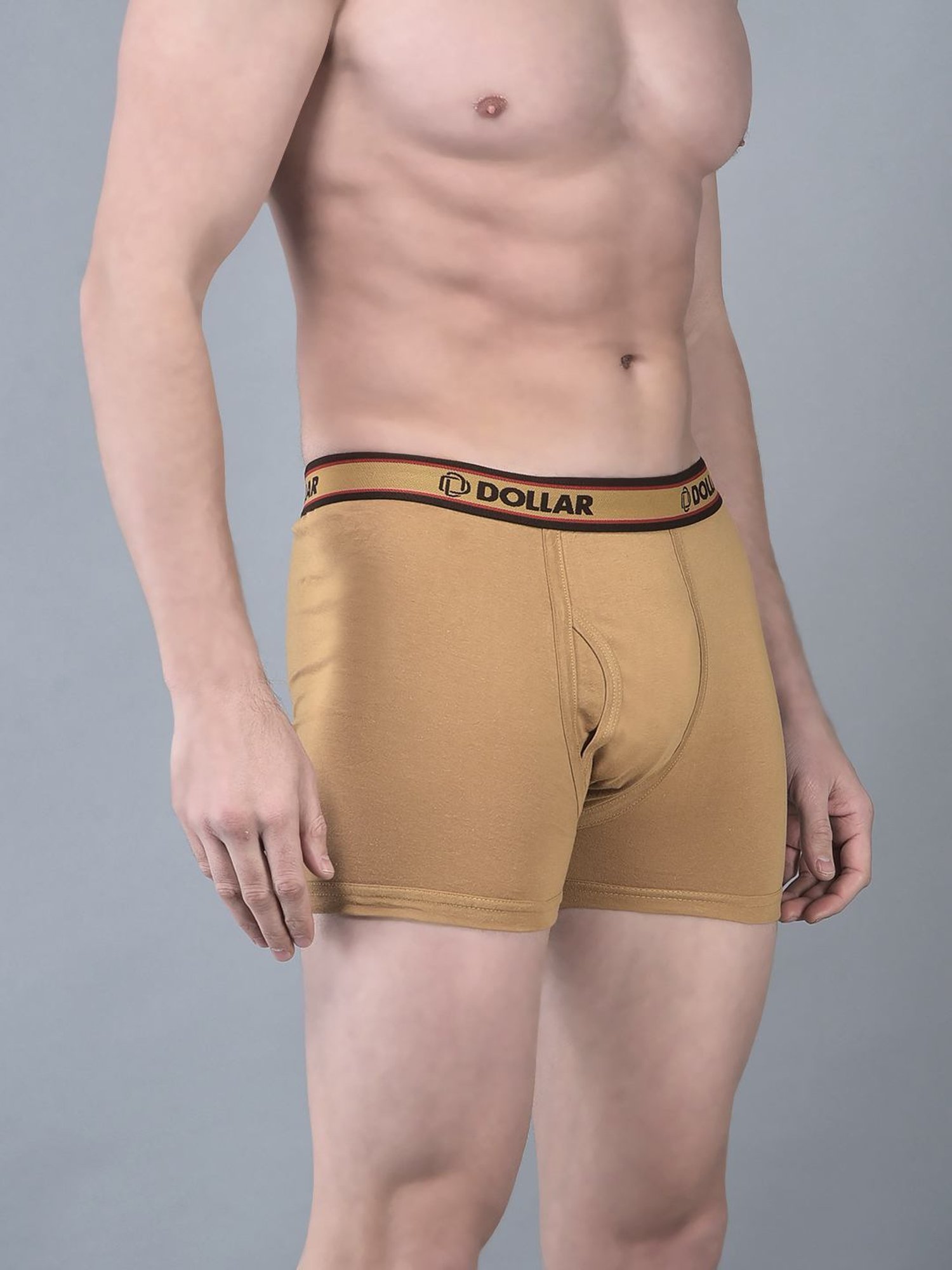 Dollar Bigboss Assorted Cotton Regular Fit Trunks - Pack Of 2