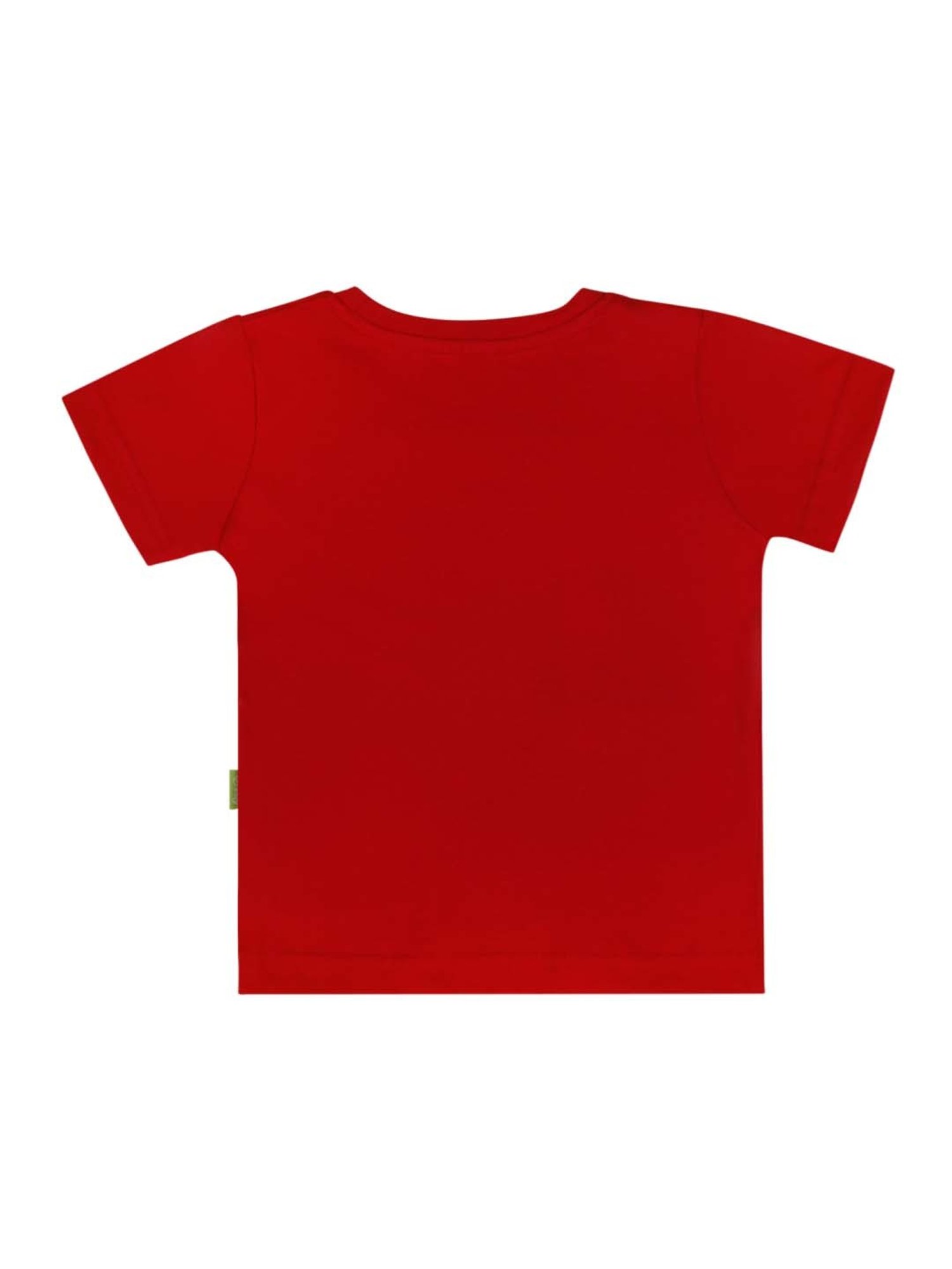 Bodycare Kids Red Printed T-Shirt
