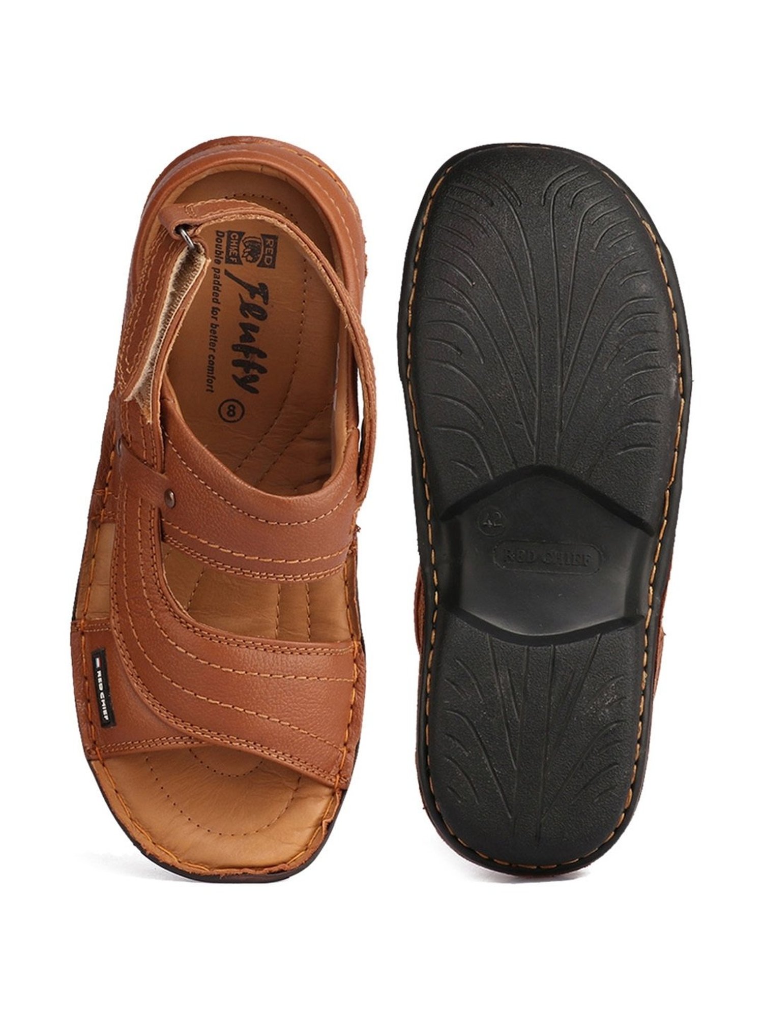 Red Chief Men's Tan Back Strap Sandals