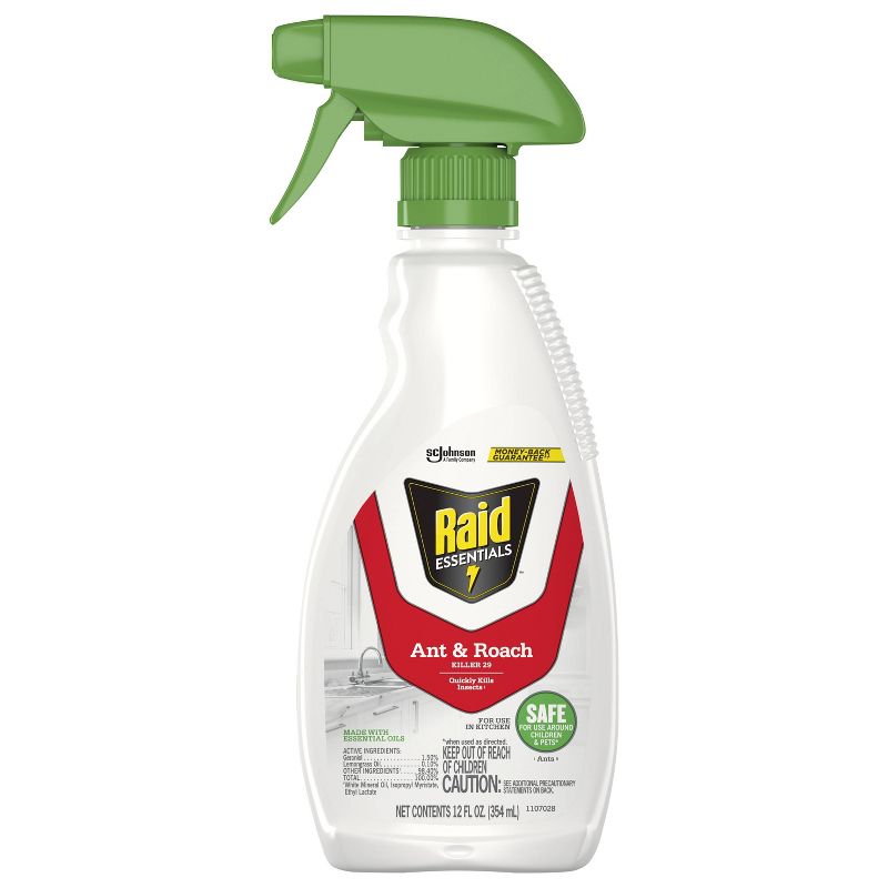 Raid Essentials Ant & Roach Killer 29 Trigger Spray - 12 fl oz