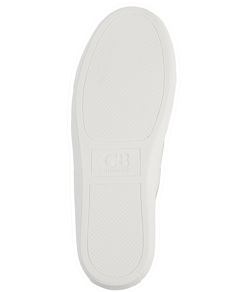 GB Kant-LoseTwo Leather Slip-On Sneakers