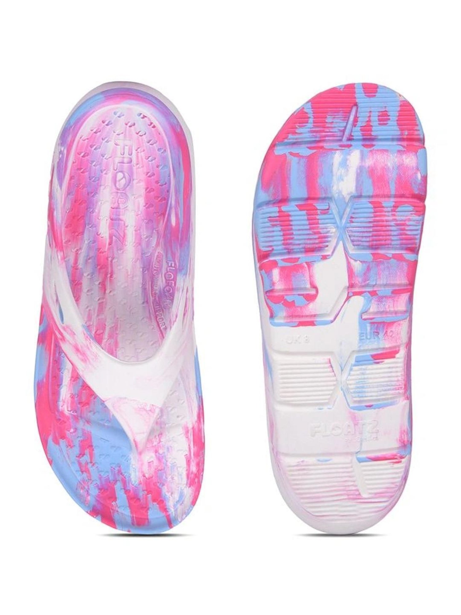 Floatz by Bata Men's 1.2 TH E 24 Pink Flip Flops