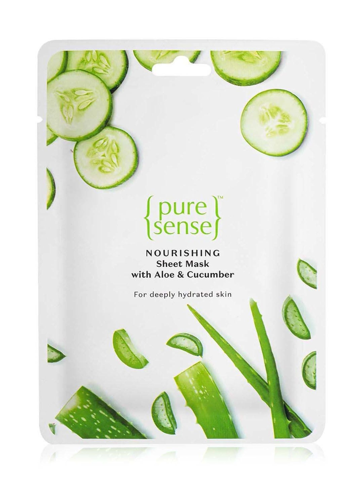 Pure Sense Nourishing Sheet Mask with Aloe Vera & Cucumber - 15 gm