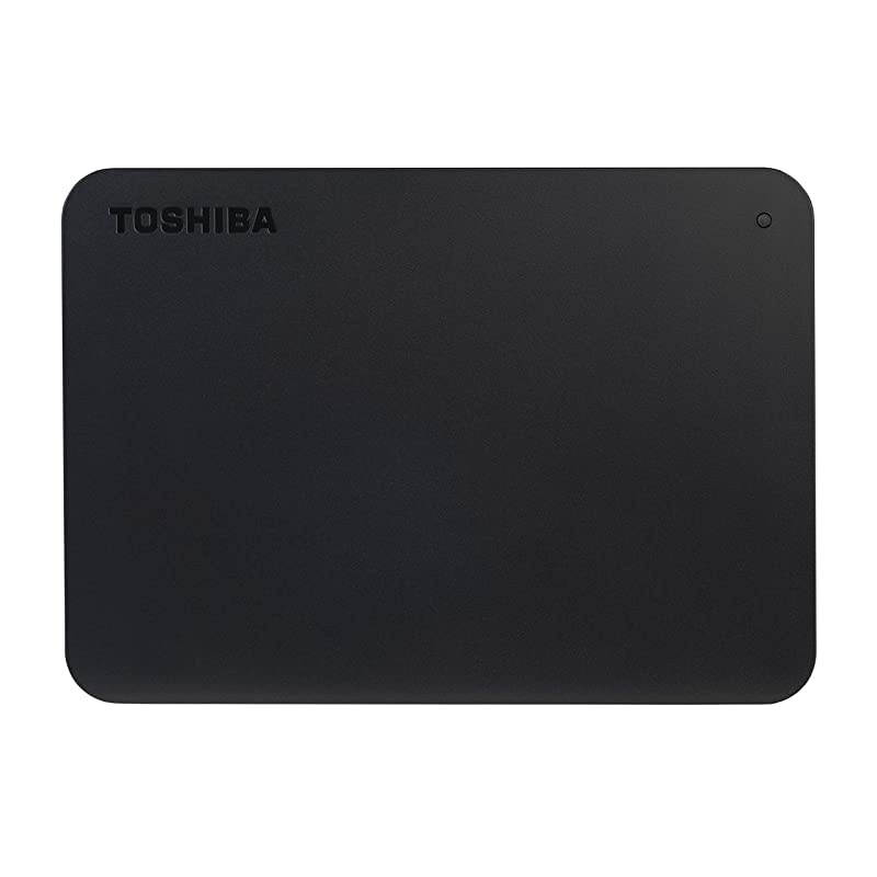 Canvio Basics 4TB Portable External Hard Drive USB 3.0, Black - HDTB440XK3CA