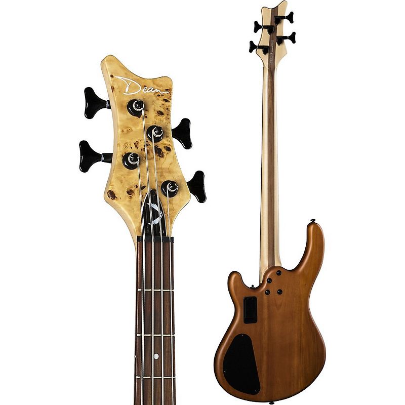 Dean Edge Select Burled Poplar Bass Natural