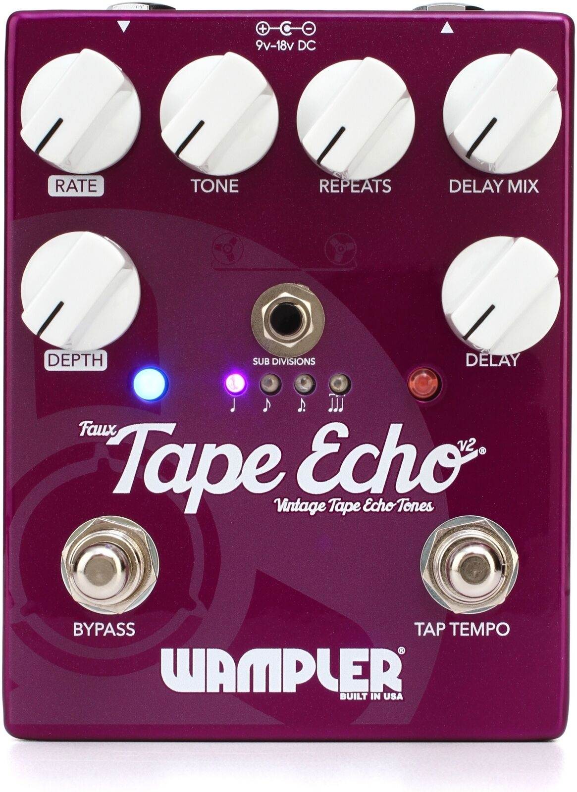 Wampler Faux Tape Echo V2 Delay Pedal