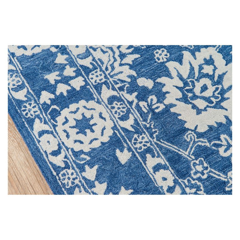 2'x3' Floral Tufted Accent Rug Blue - Momeni