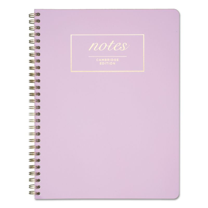 Cambridge Workstyle Notebook, Legal Rule, Lavender Cover, 7 1/4 x 9 1/2, Perforated, 80Pg 59309