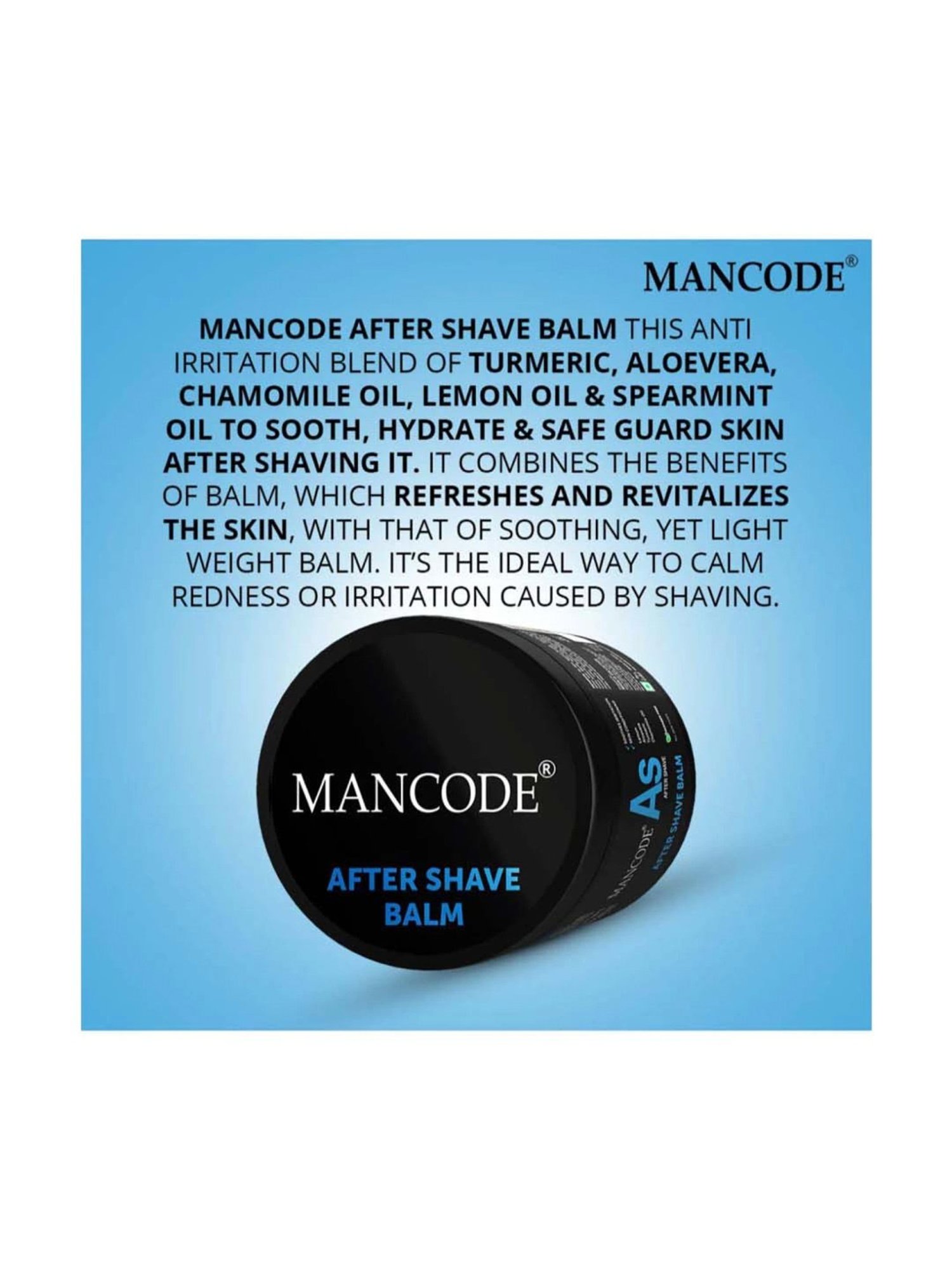 Earthraga Fresh & Moisturizing Mint Glacier After Shave Gel - 100 ml