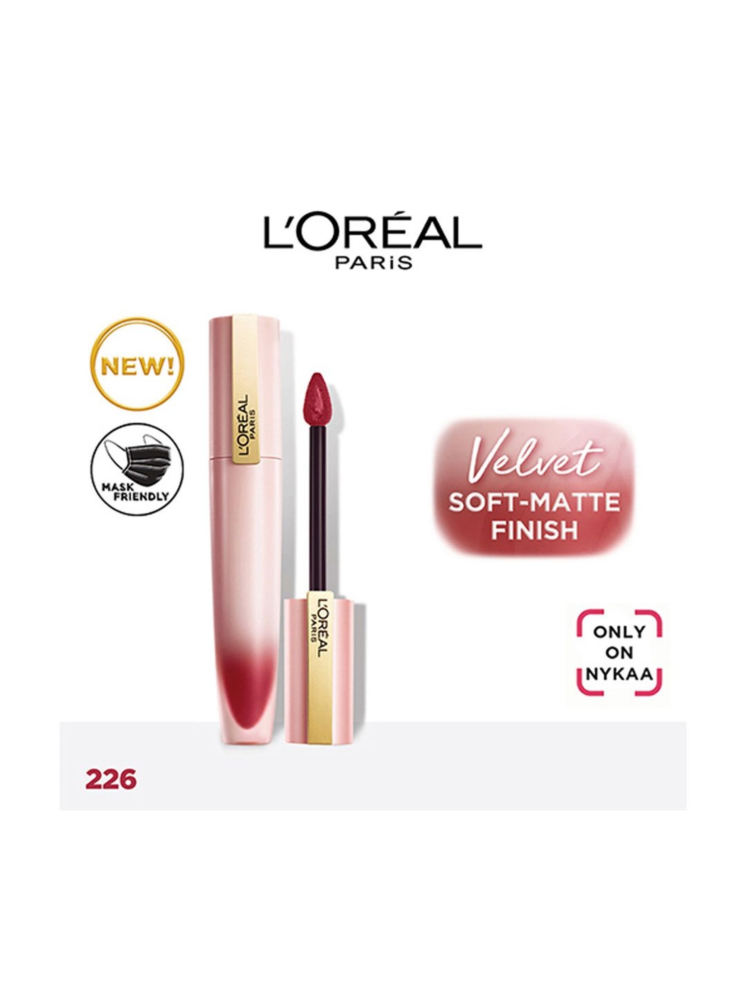 L'Oreal Paris Chiffon Signature Liquid Lipstick 226 I Sink In - 7 ml