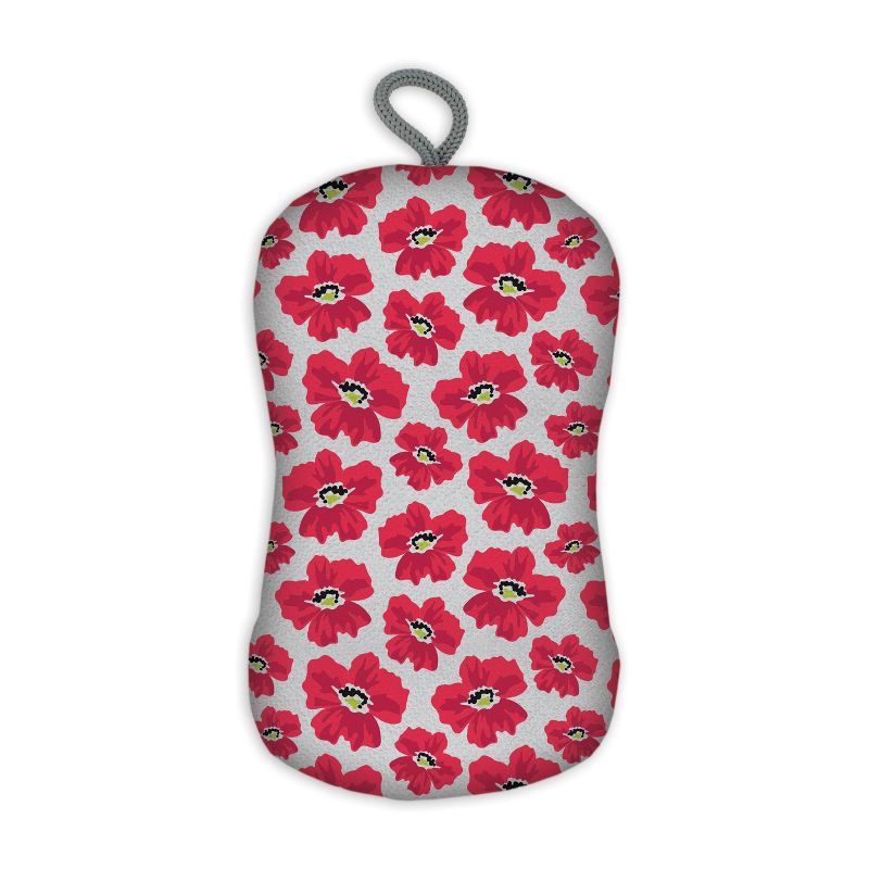 Swedish Dish Cloth 8.0" Red Cycle Absorbent Kitchen Eco Friendly  -  Dish Cloth