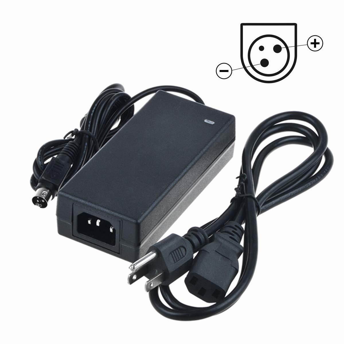 SLLEA 4-Pin DIAC/DC Adapter for Partner Tech PT-5500 All-in-One POS Terminal PartnerTech PT5500 Power Supply Cord Cable PS Charger Mains PSU