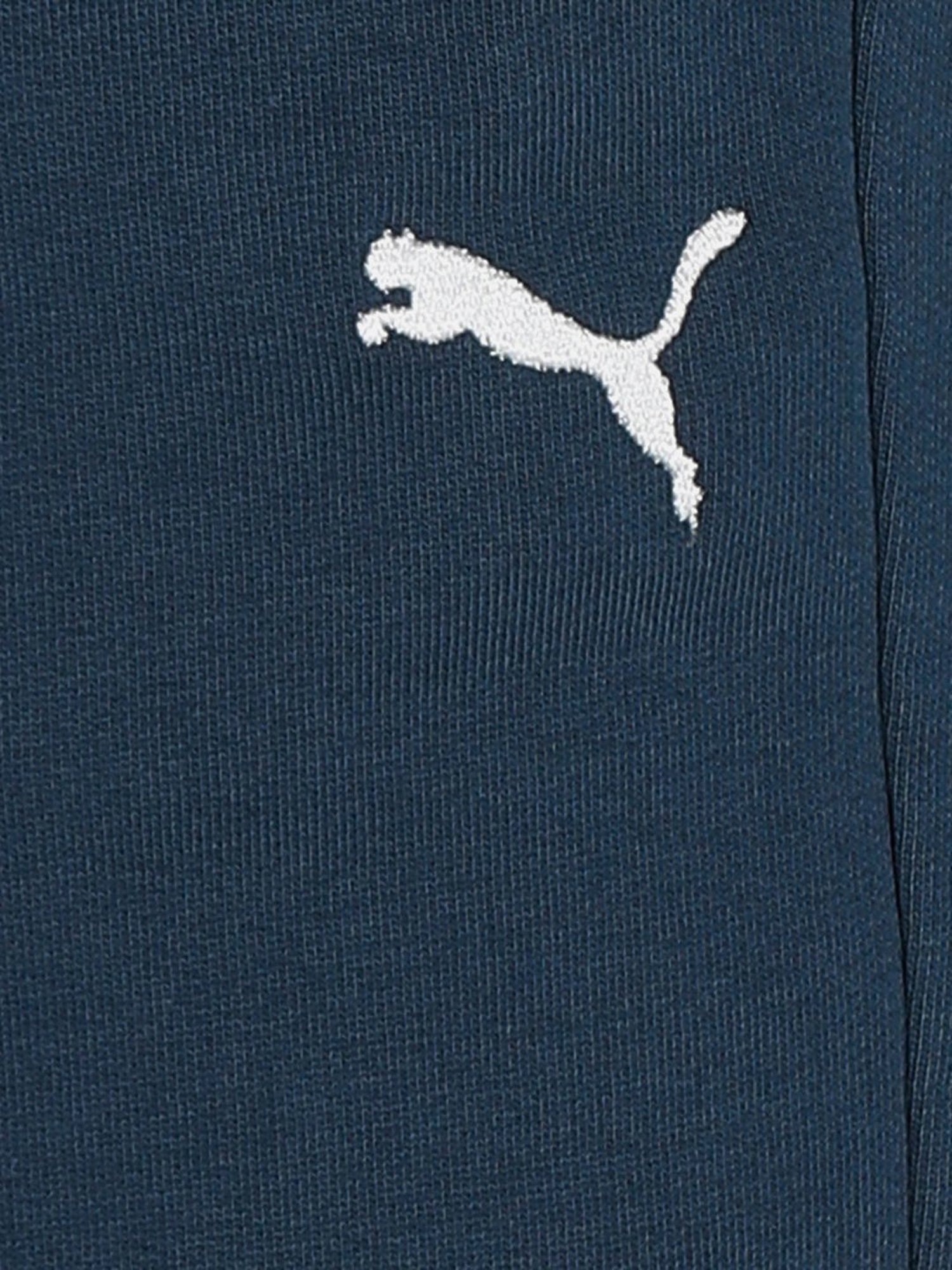 Puma Teal Regular Fit High Rise joggers