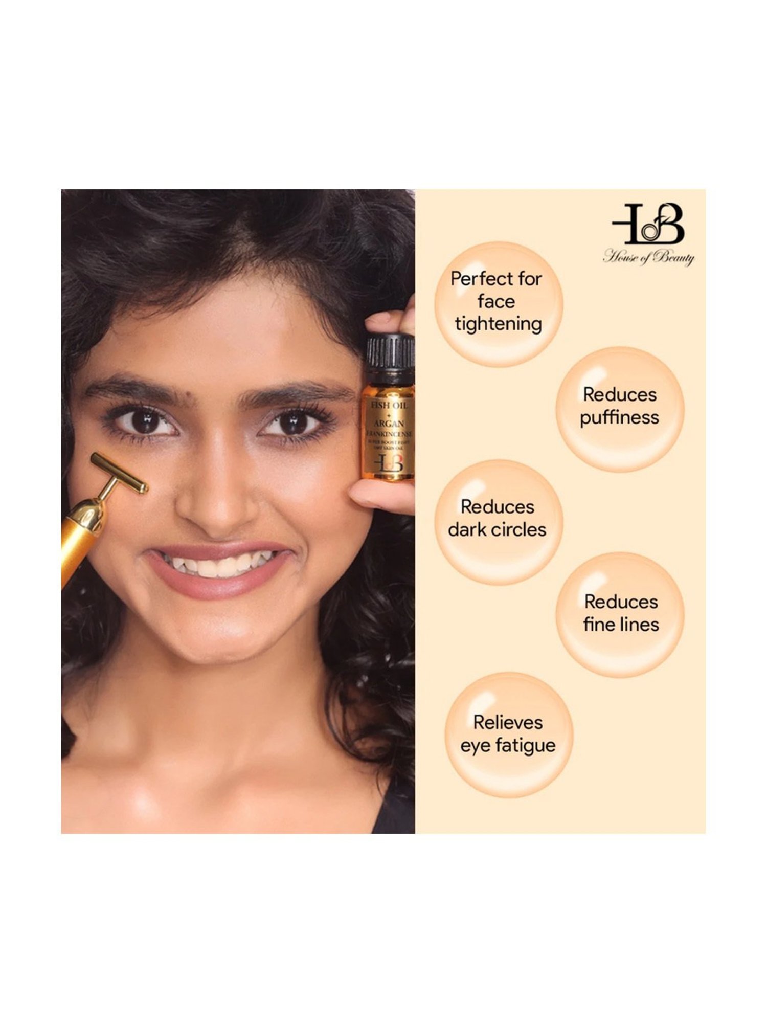 House of Beauty 24K Face Massager Kit