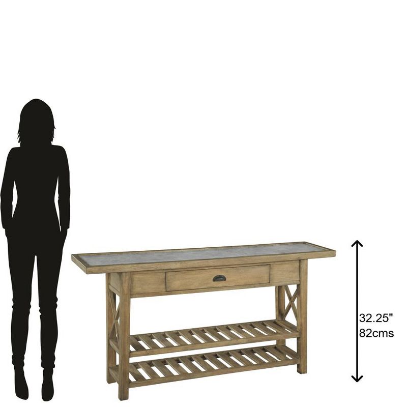 Hekman 27875 Hekman Sofa Table With Drawer 2-7875 Special Reserve