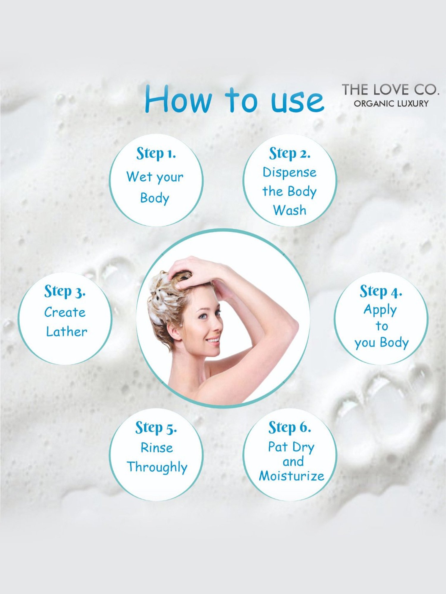 The Love Co. Pink Sugar Body Wash - 250 ml