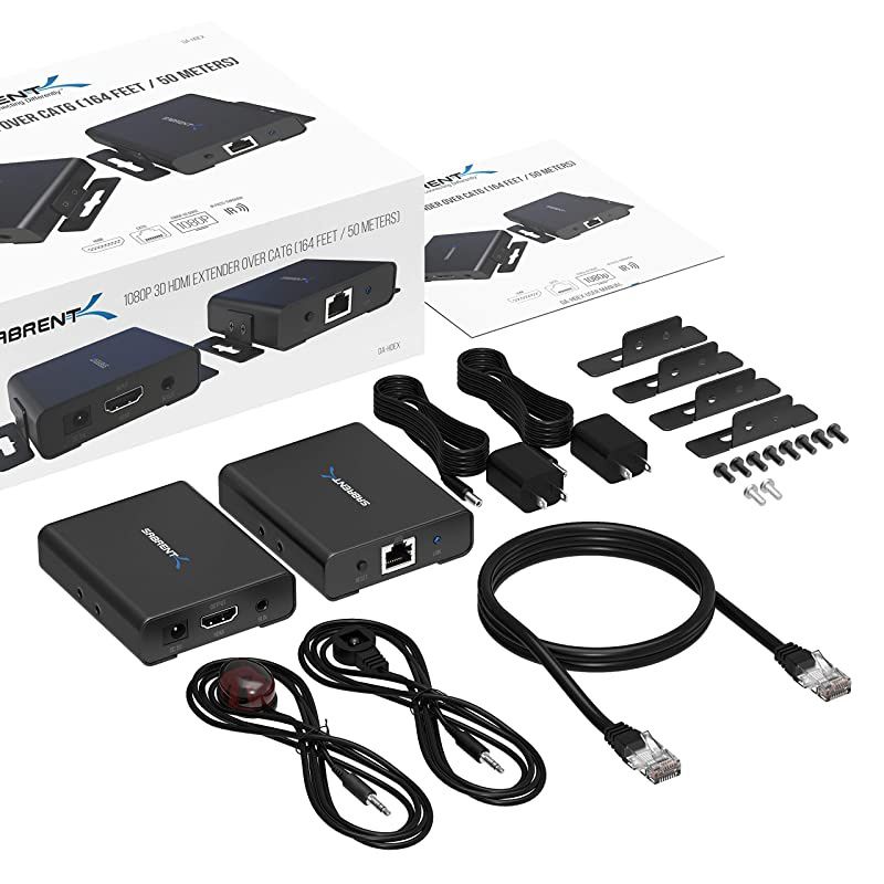 1080P 3D HDMI Extender Over CAT6 164 Feet 50 Meters DAHDEX