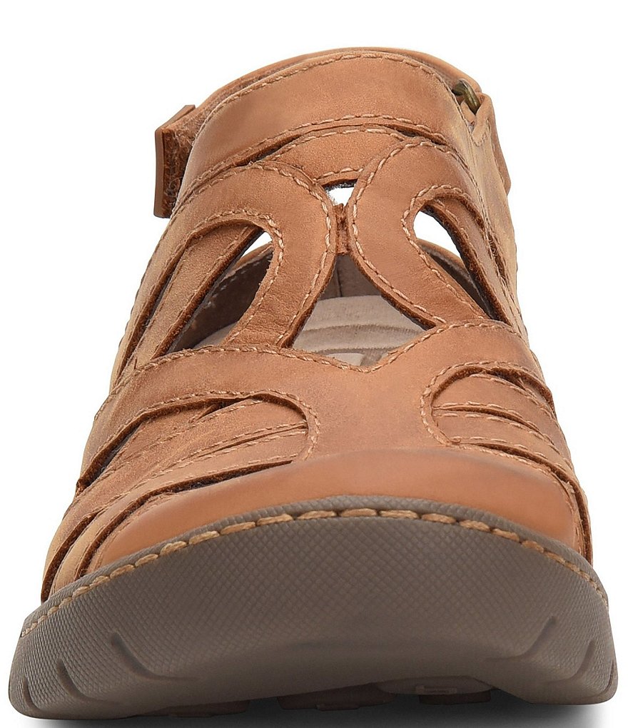 bionica Wira Waterproof Leather Closed Toe Sandals