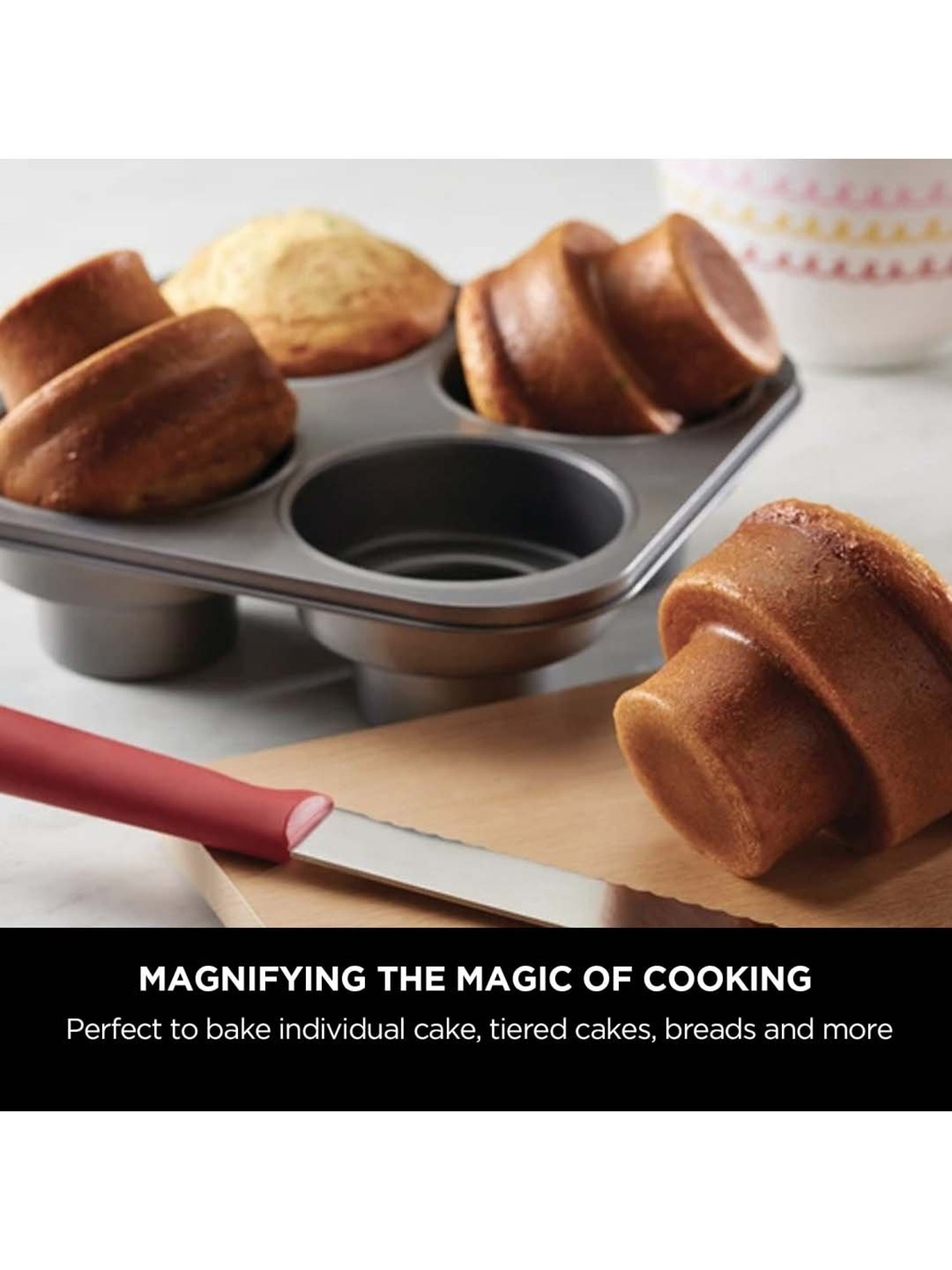 Meyer Bakemaster - 4 Cup 2-Tier Round Cake Pan