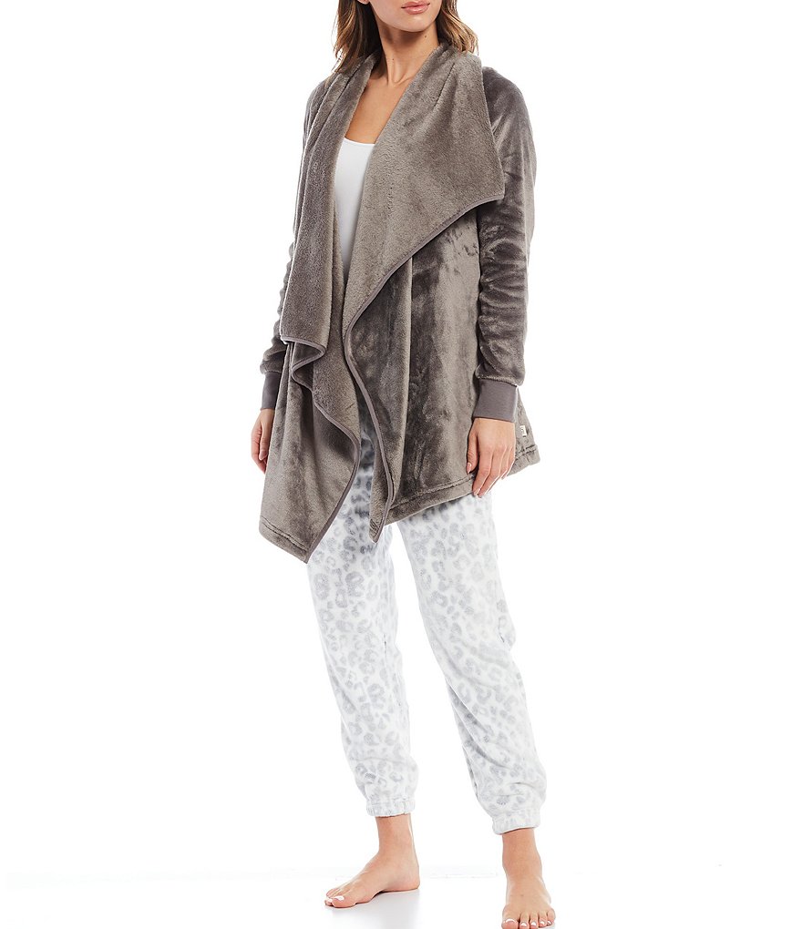 UGG Orla Open Blanket Fleece Lounge Cardigan