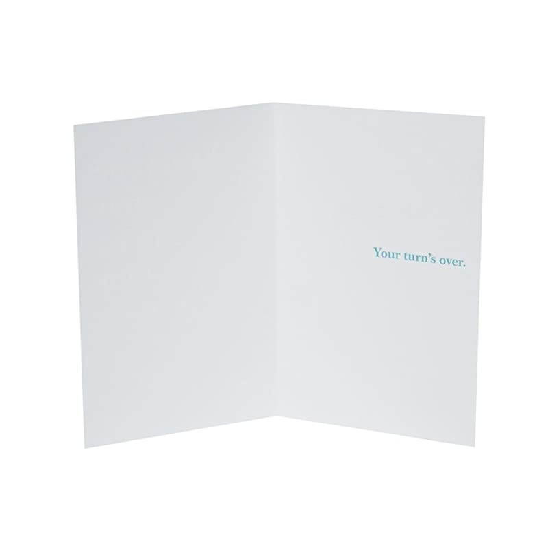 Shoebox Funny Birthday Card Young Once