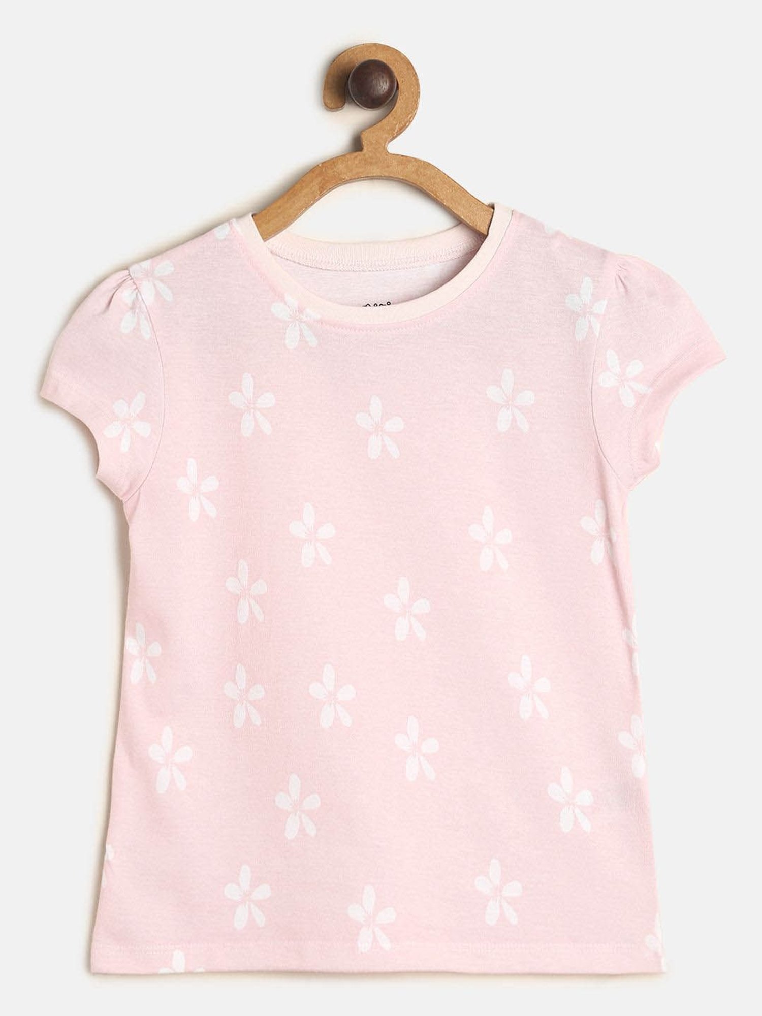 MINIKLUB Kids Pink Floral Print Top
