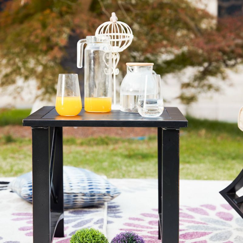 3pc Rocking Chair Patio Seating Set - Patio Festival