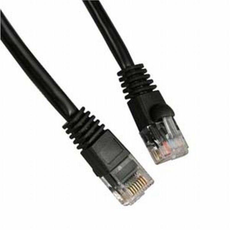 Black Point Products BT-196 Black Cat-5 7-Foot Enhanced Patch Cord, Black