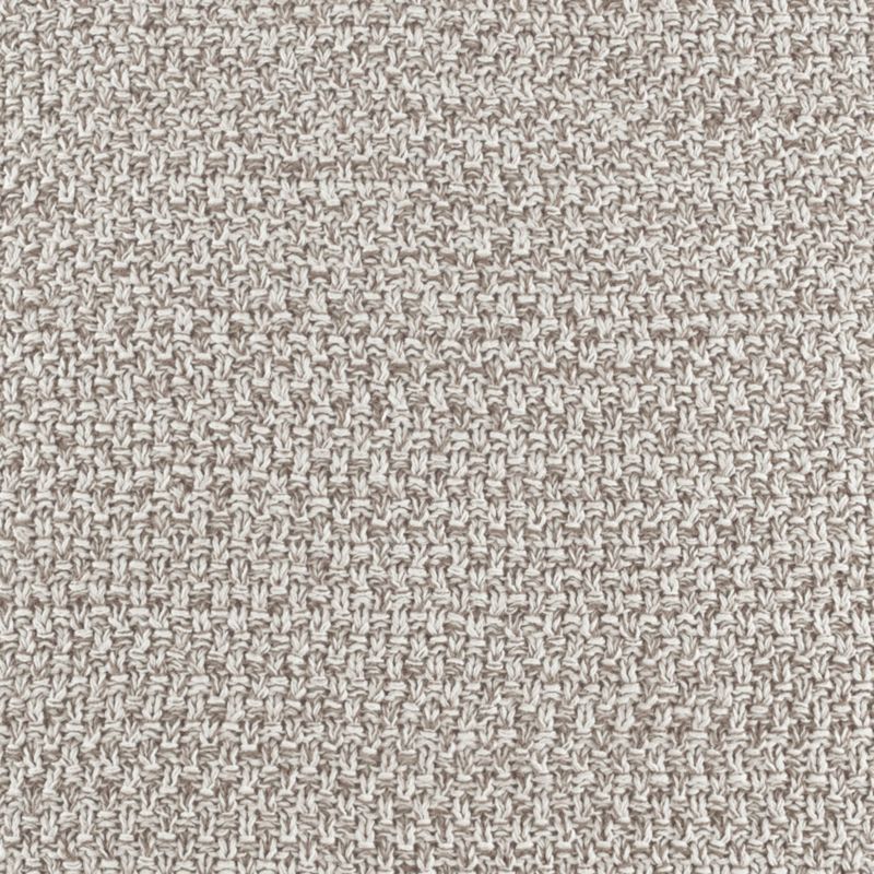 Kenneth Cole New York Kcny Essentials Throw Pillow, Knit, Linen Ash, 16" X 16"